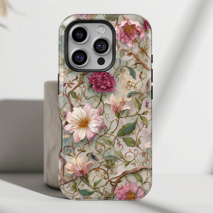 Victorian Vine Design iPhone Case