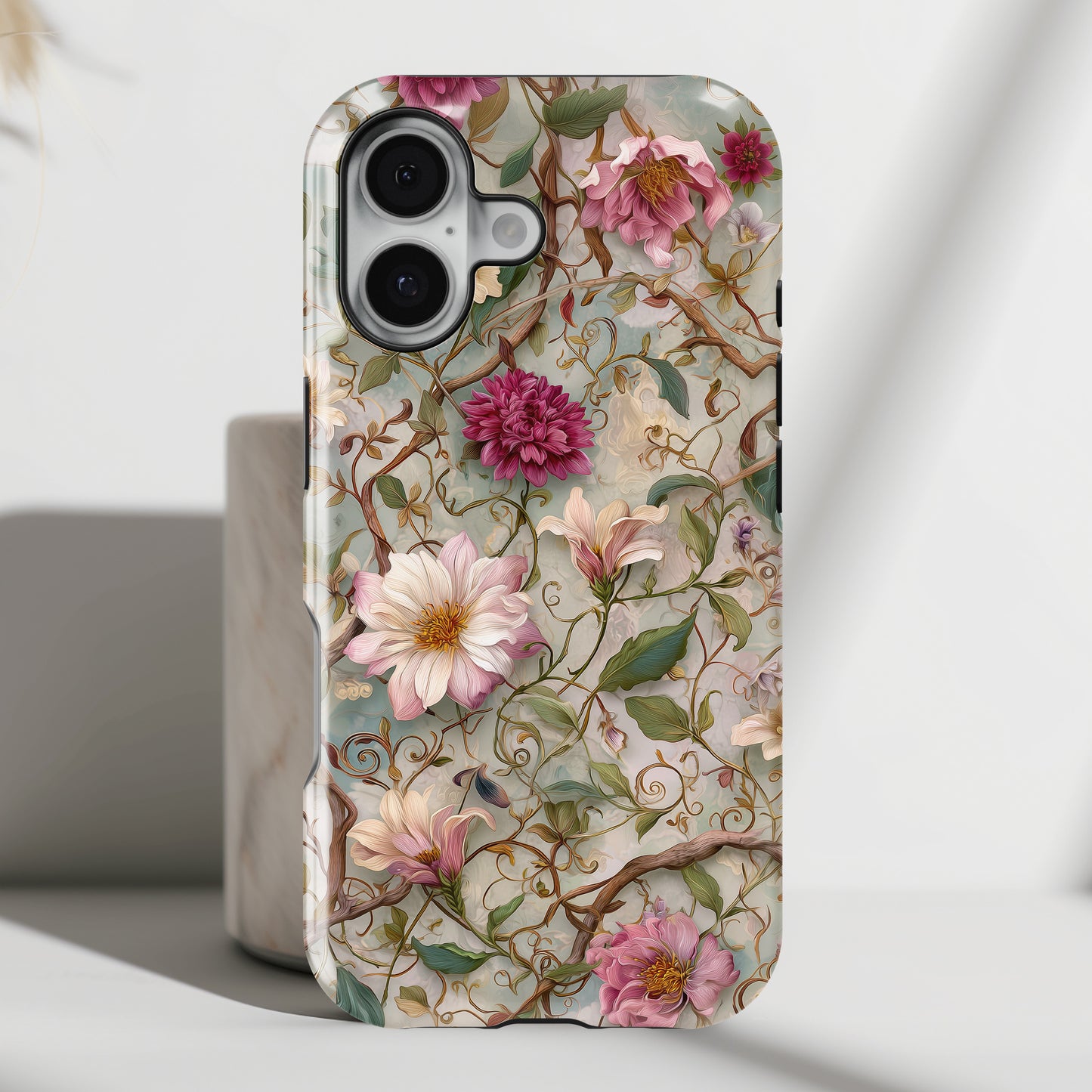 Victorian Vine Design iPhone Case