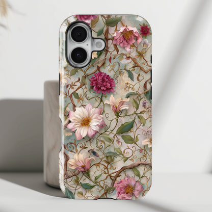 Victorian Vine Design iPhone Case
