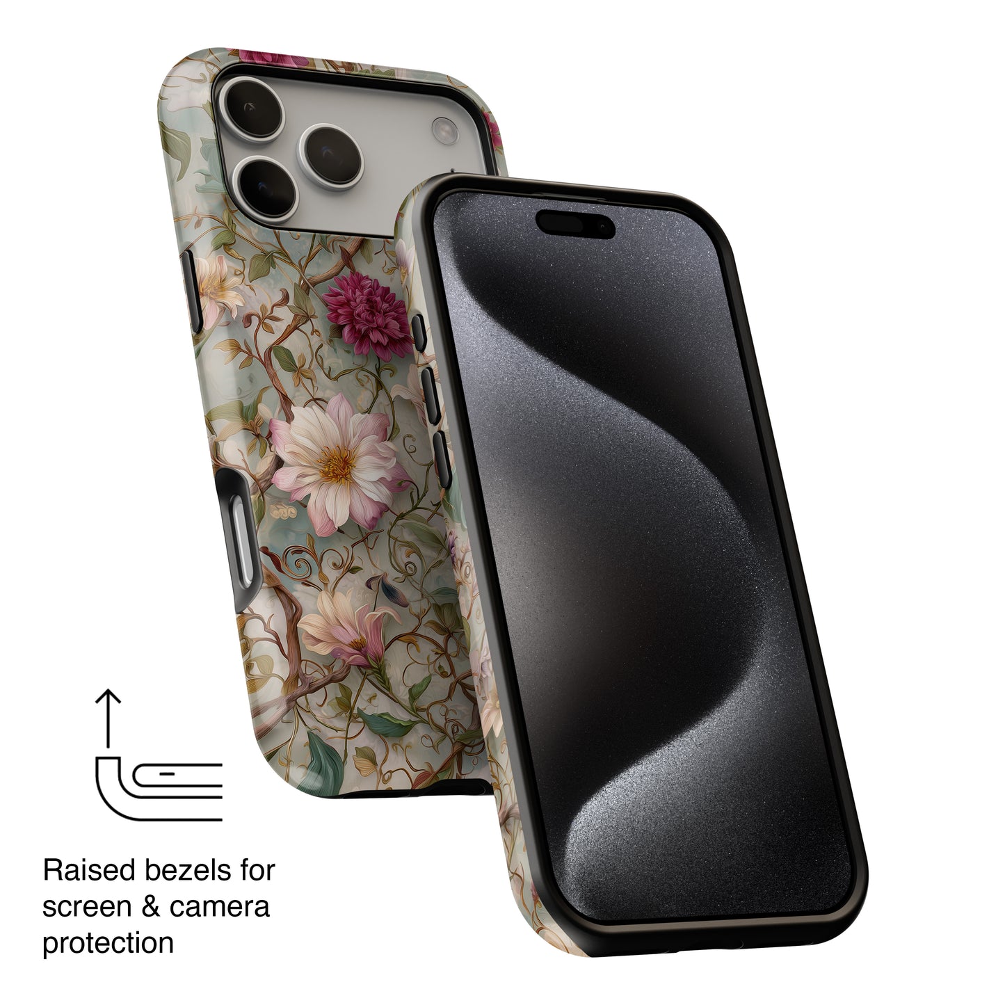 Victorian Vine Design iPhone Case