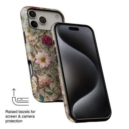 Victorian Vine Design iPhone Case