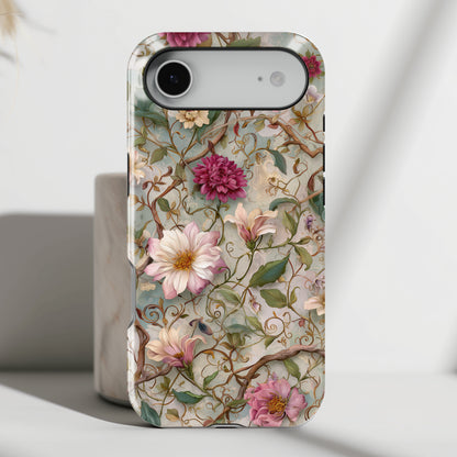 Victorian Vine Design iPhone Case