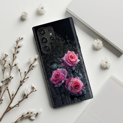 Victorian Noir Design Phone Case for Galaxy S series Phones