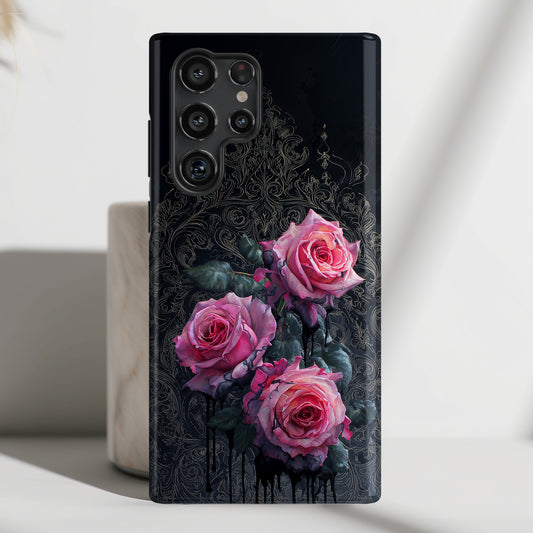 Victorian Noir Design Phone Case for Galaxy S series Phones
