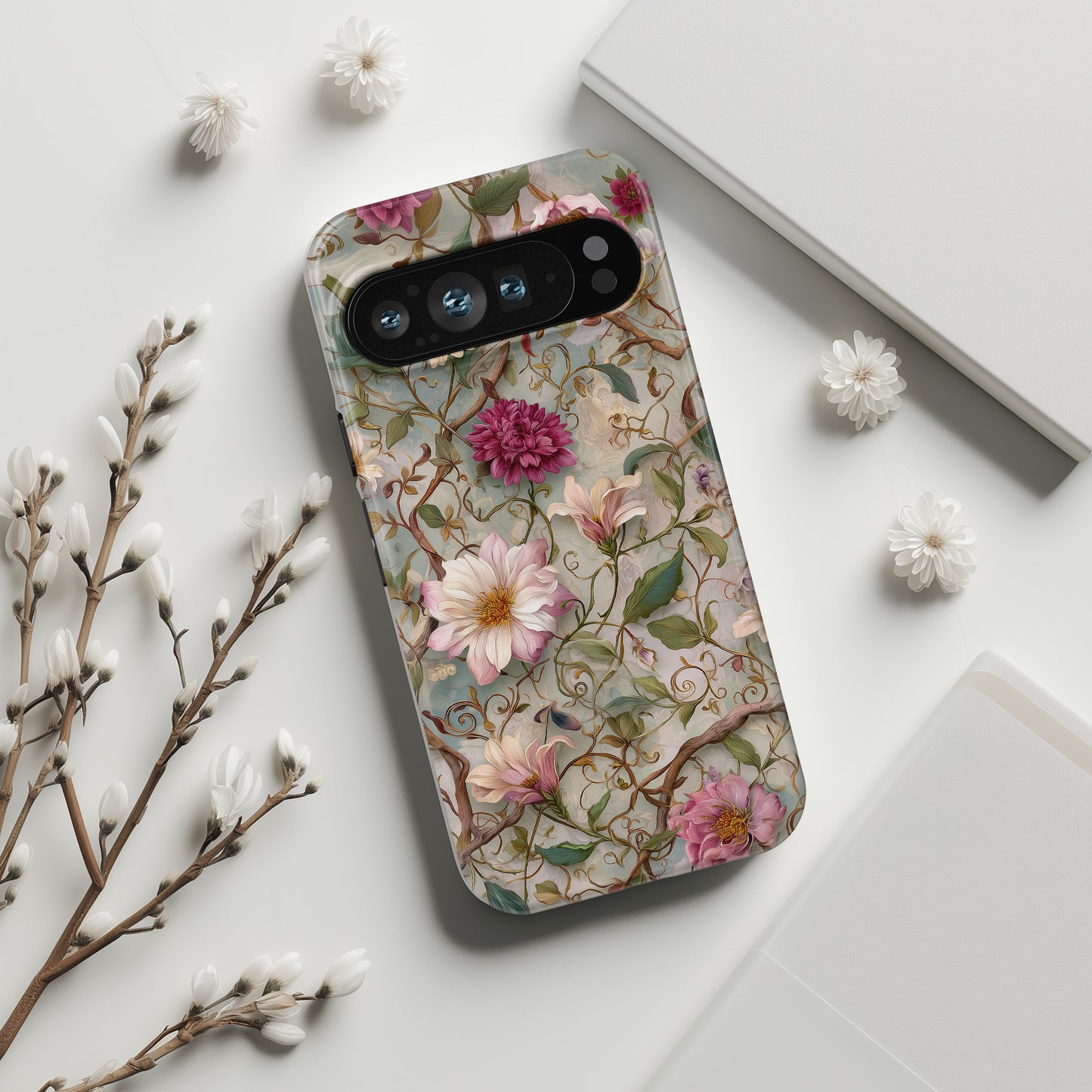 Victorian Vine Design Phone Case for Google Pixel