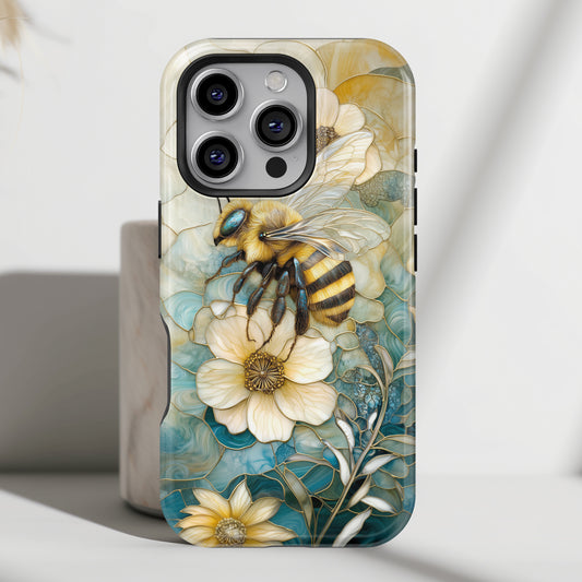 Vintage Style Bumblebee Design iPhone Case