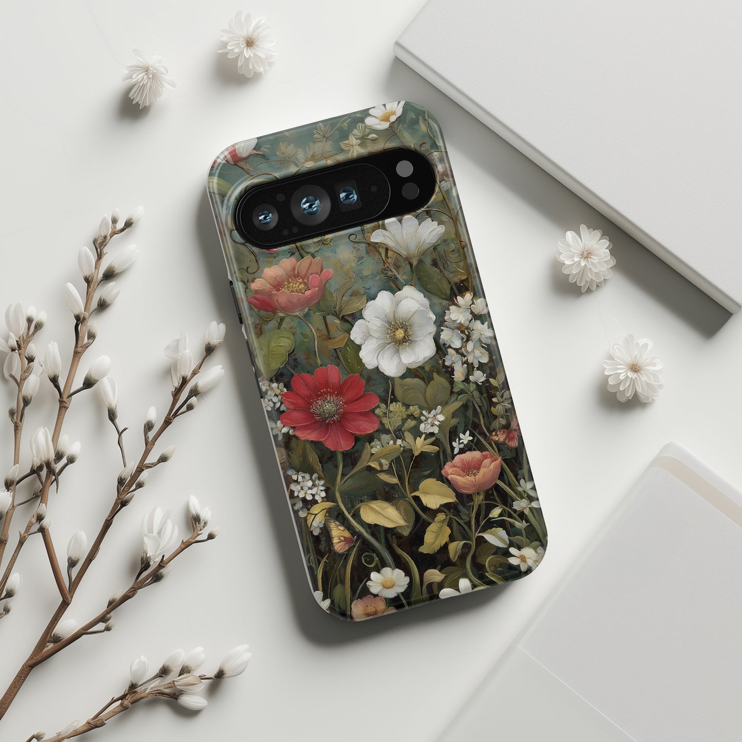 Vintage Rouge Design Phone Case for Google Pixel