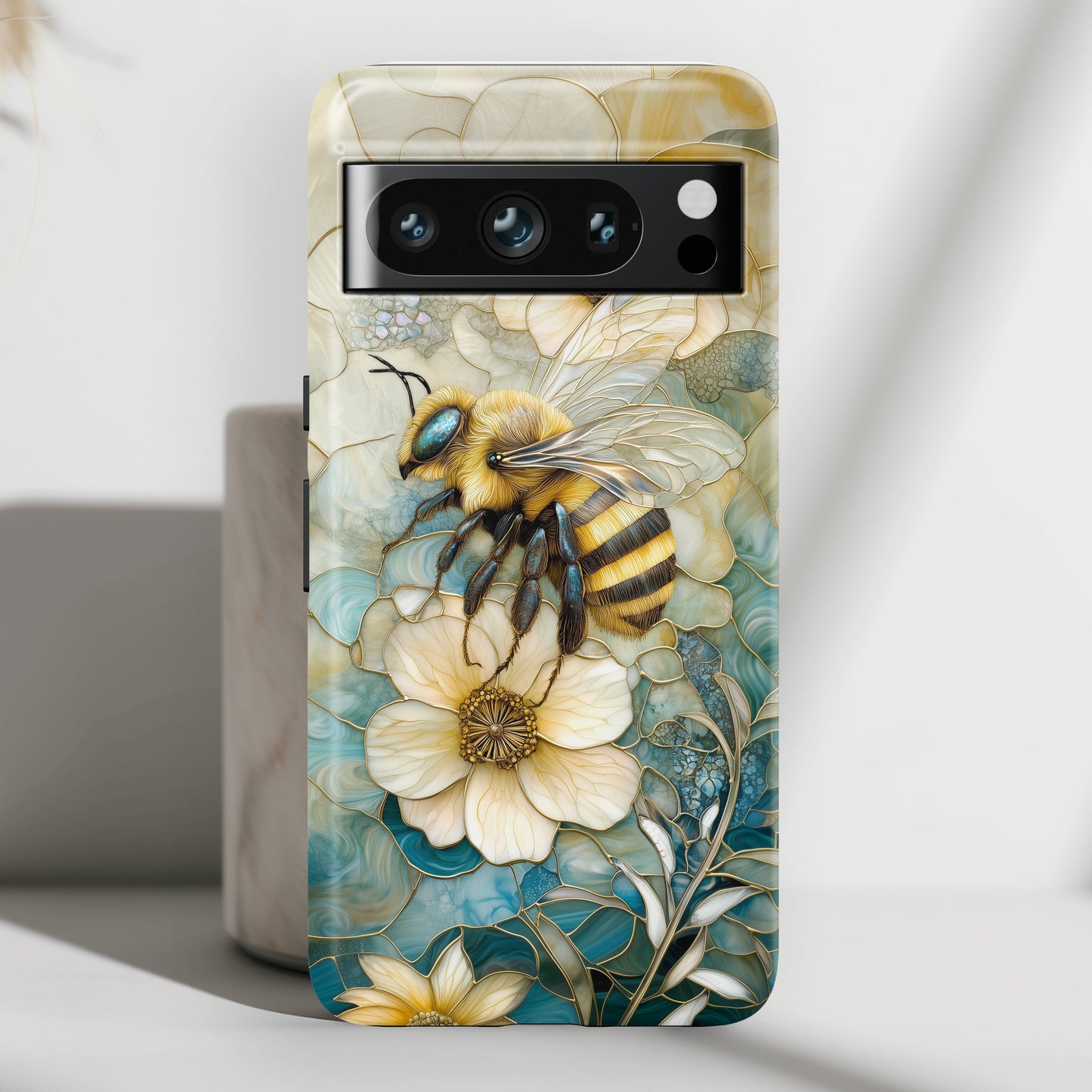 Vintage Style Bumblebee Design Google Pixel Phone Case