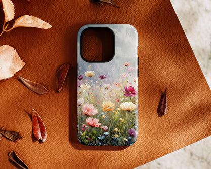 Whispering Wildflowers Design iPhone Case