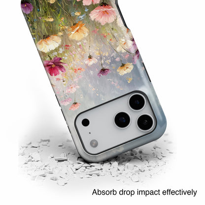 Whispering Wildflowers Design iPhone Case