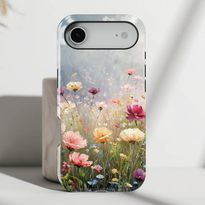 Whispering Wildflowers Design iPhone Case