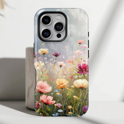 Whispering Wildflowers Design iPhone Case