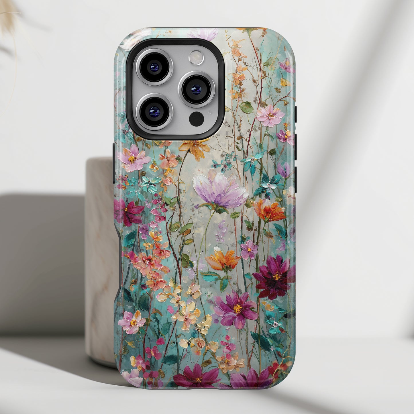 Wildflower Symphony Design iPhone Case