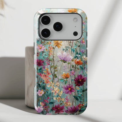 Wildflower Symphony Design iPhone Case
