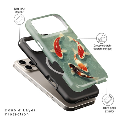 Zen Koi Design iPhone Case