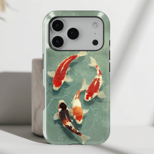 Zen Koi Design iPhone Case