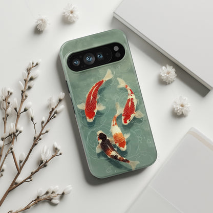 Zen Koi Design Phone Case for Google Pixel