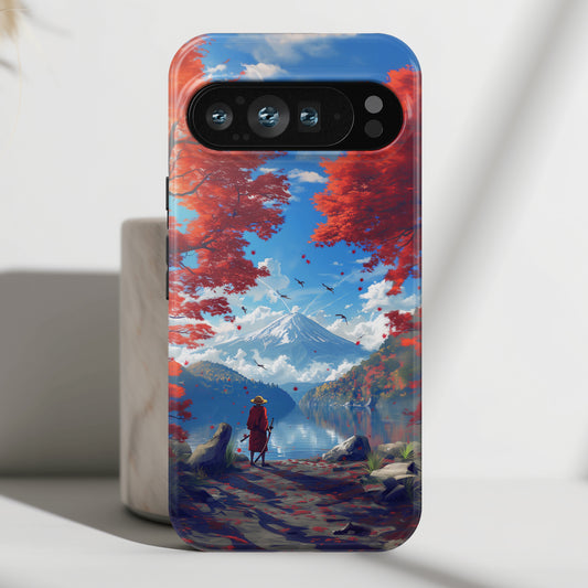 Anime Mount Fuji Design Phone Case for Google Pixel