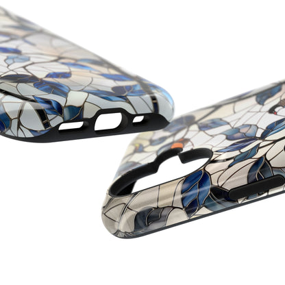 Birds in Tree Stained Glass Design iPhone Case