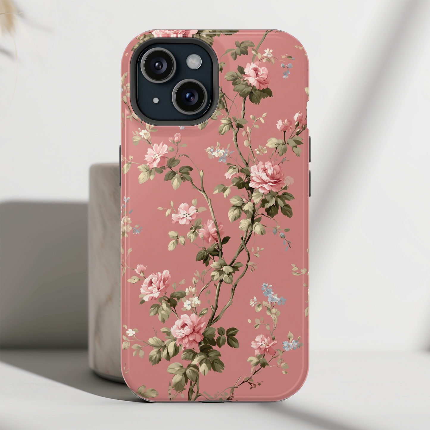 Blush Garden Design iPhone Case