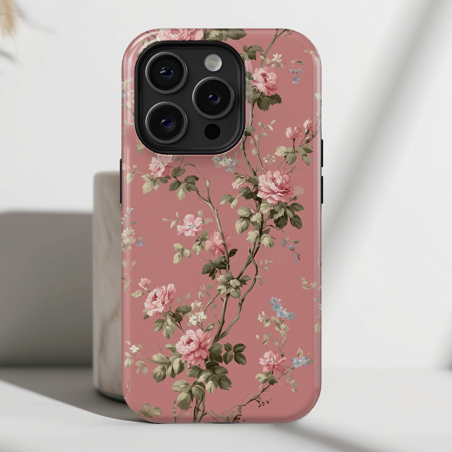 Blush Garden Design iPhone Case