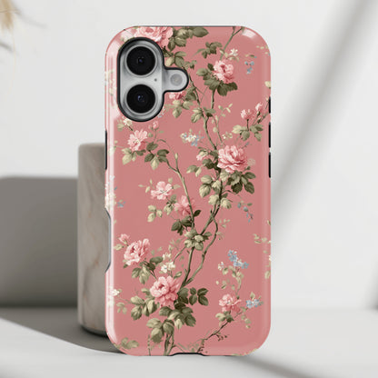 Blush Garden Design iPhone Case