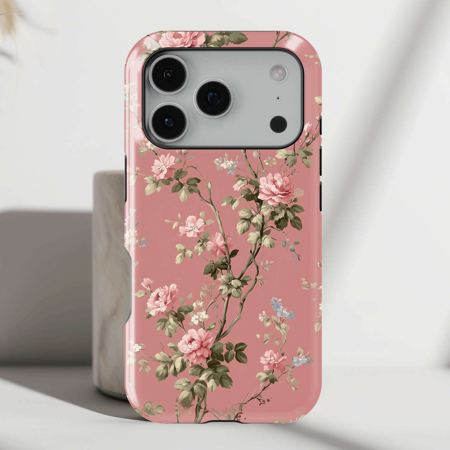 Blush Garden Design iPhone Case