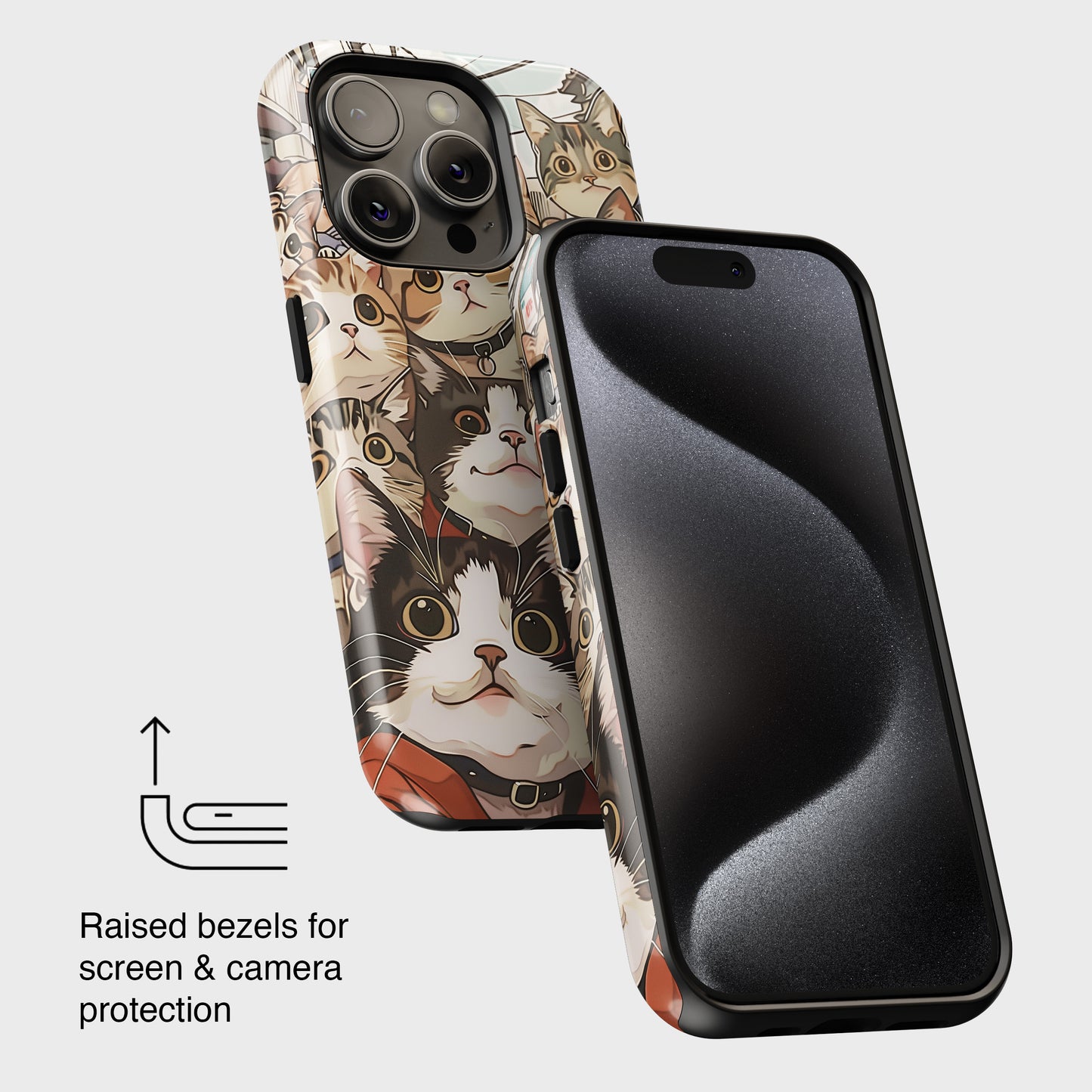 Cute Cat Selfie iPhone Case