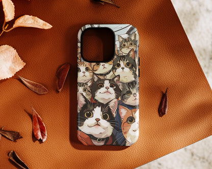 Cute Cat Selfie iPhone Case