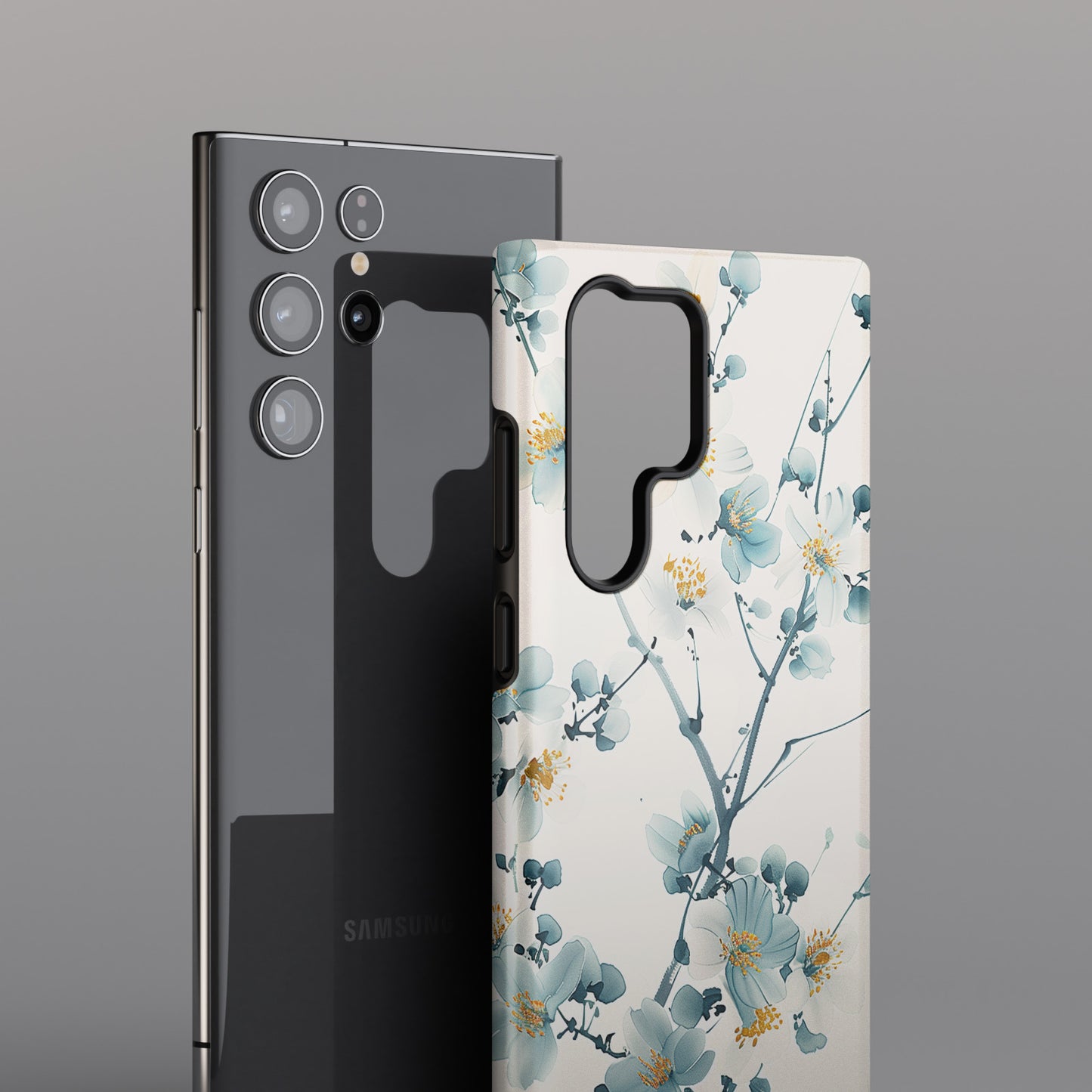 Jasmine Chinese Watercolour Design Samsung Phone Case