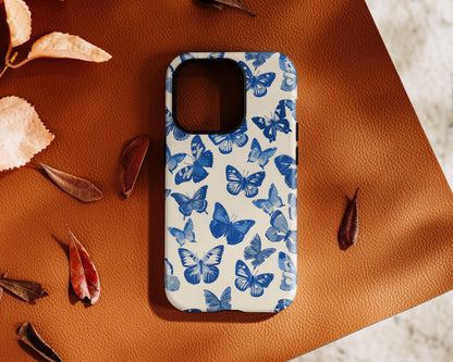 Chinoiserie Butterflies Design iPhone Case