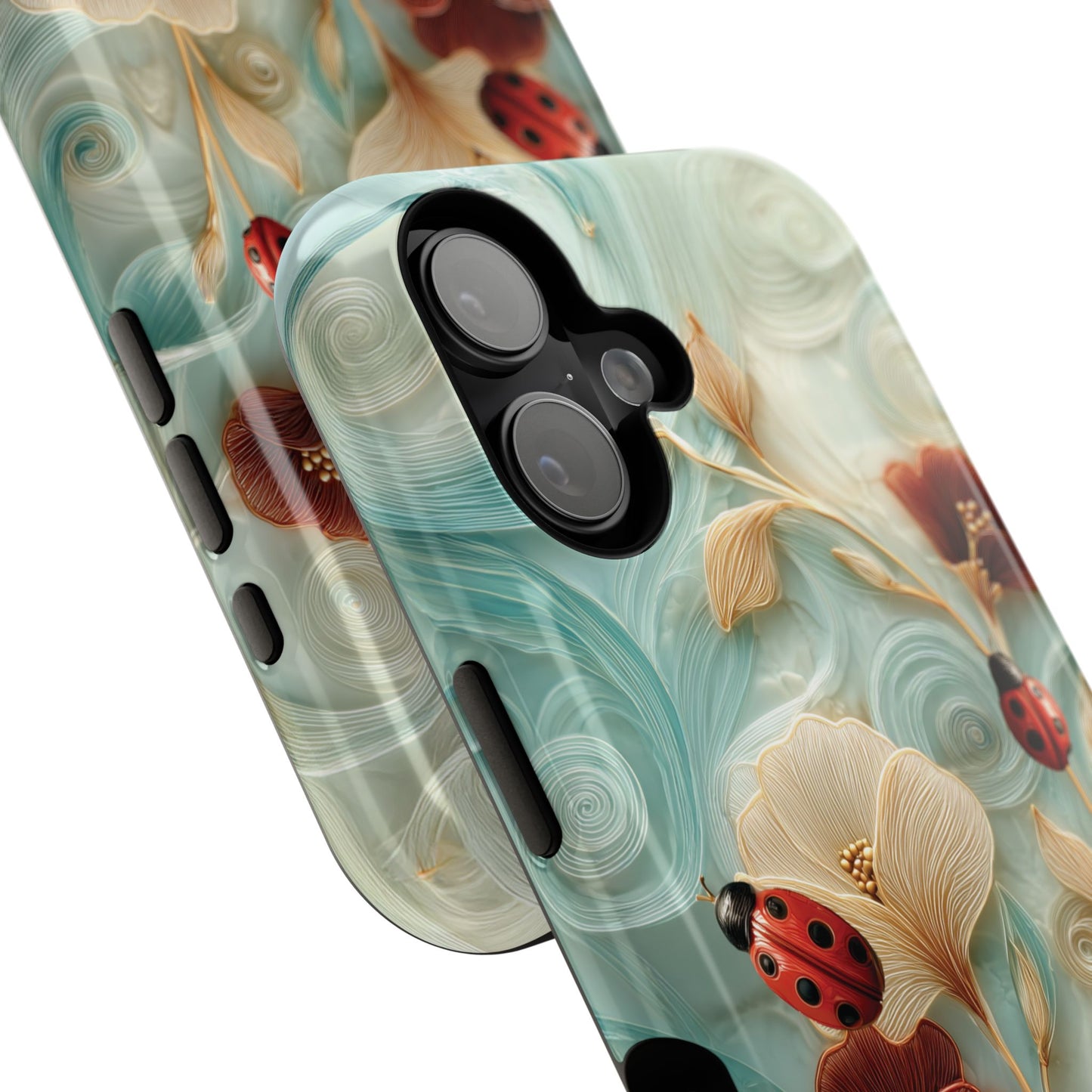 Ladybug Garden Design iPhone Case