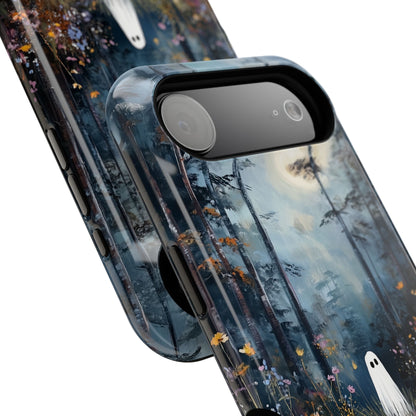 Ghost in Bloom Design iPhone Case