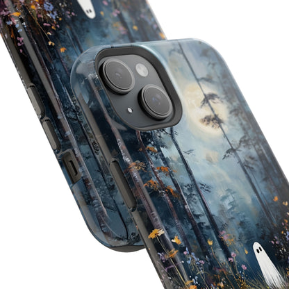 Ghost in Bloom Design iPhone Case