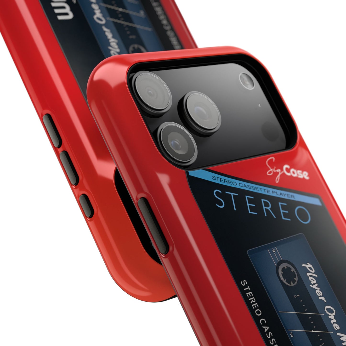 Classic Cassette Player Design iPhone Case