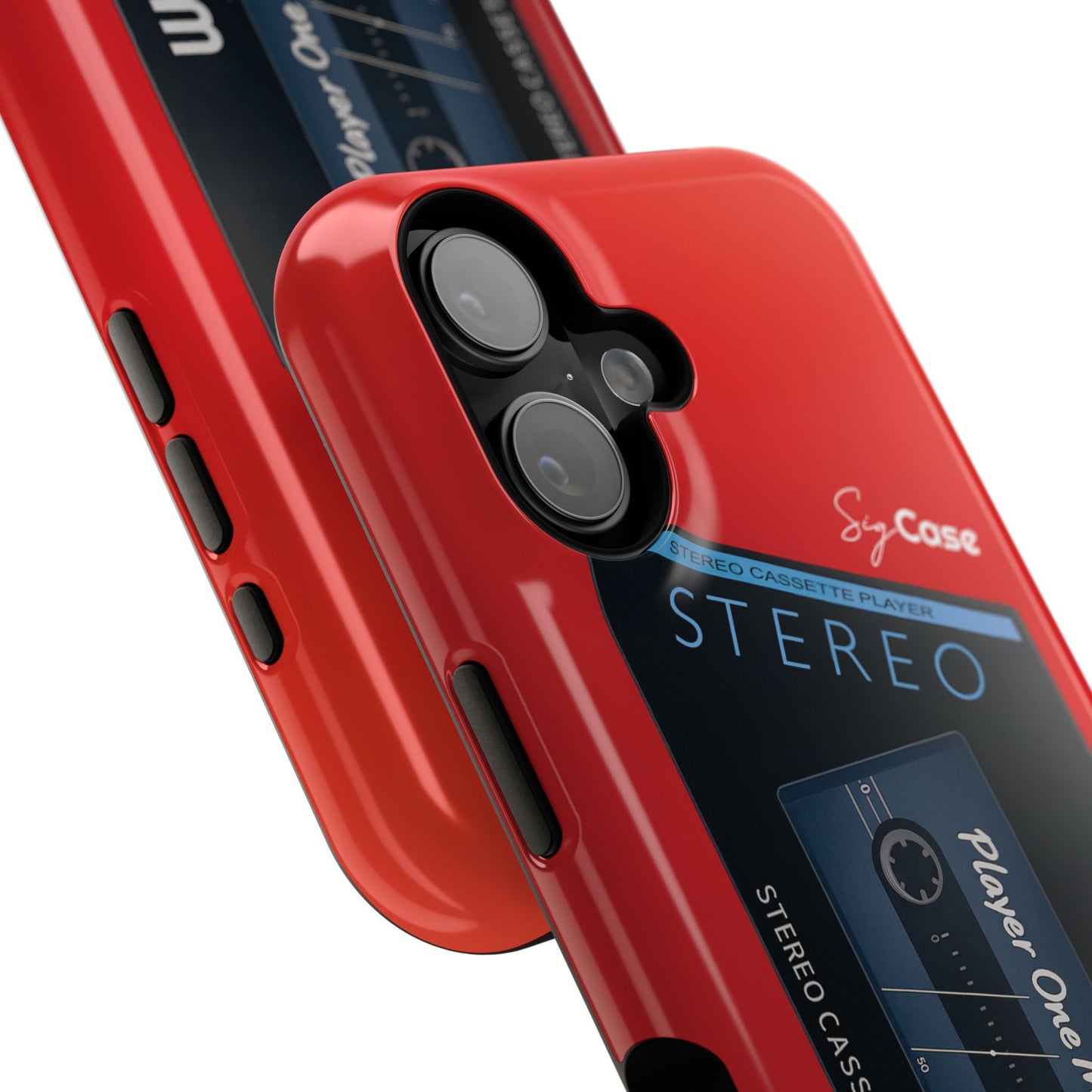 Classic Cassette Player Design iPhone Case
