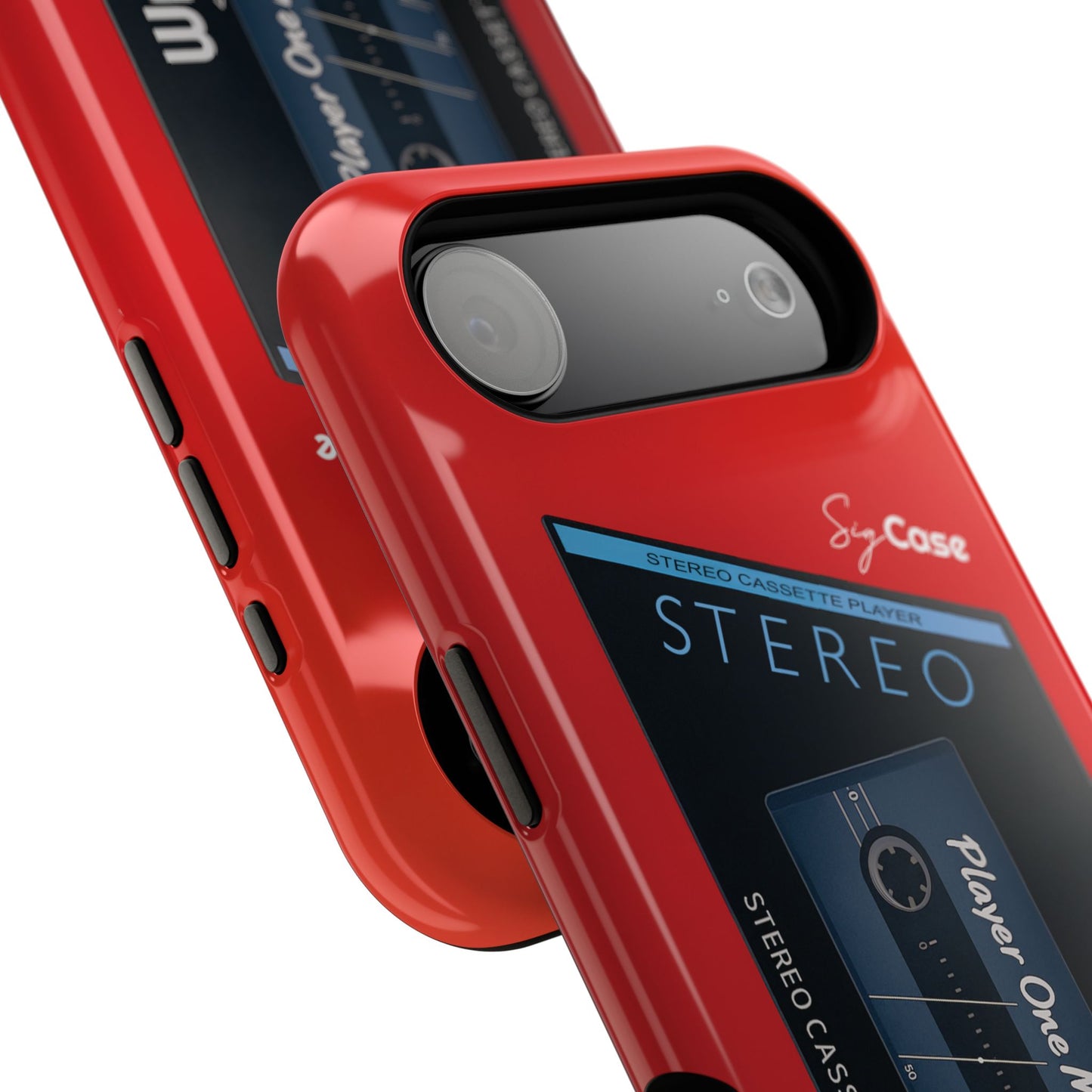 Classic Cassette Player Design iPhone Case