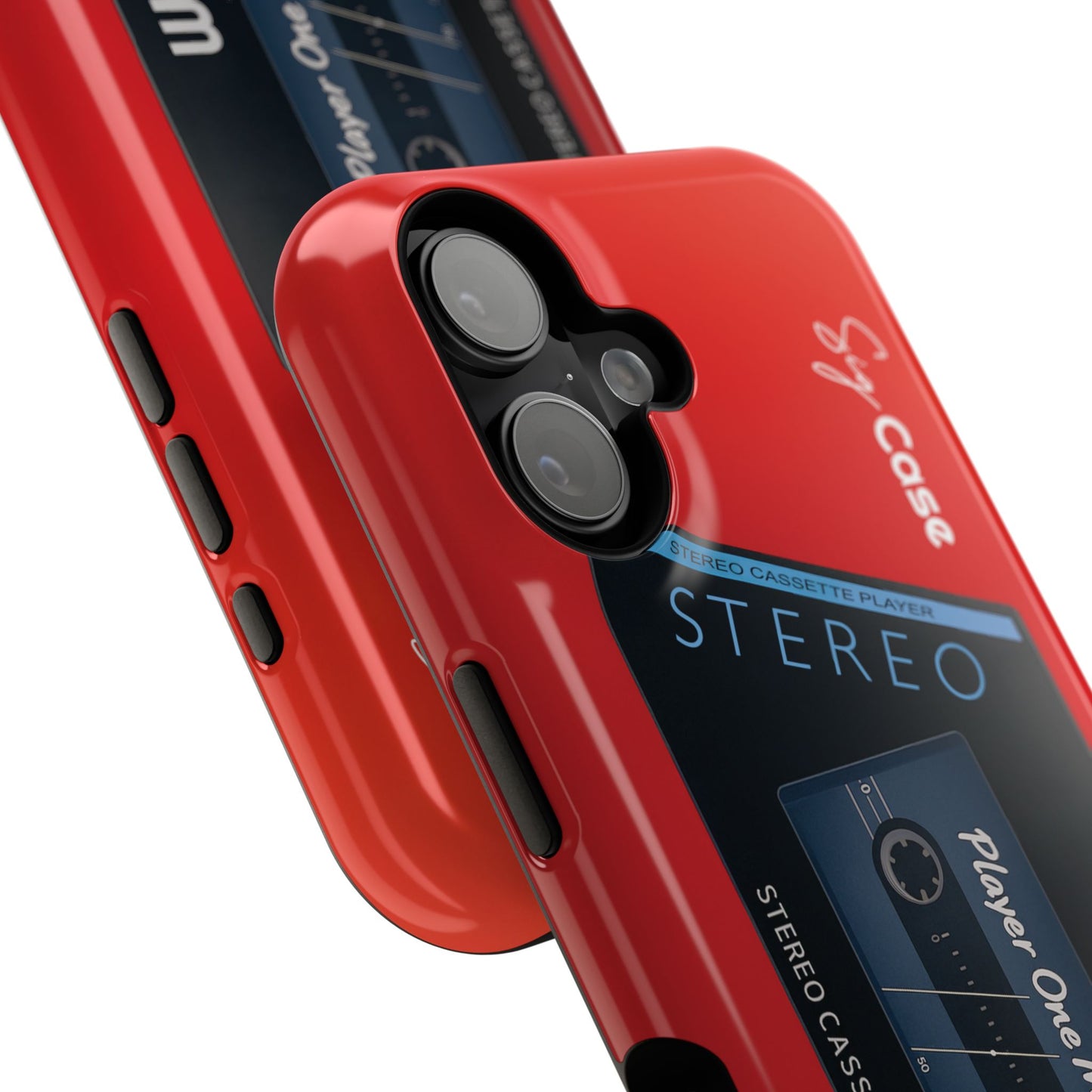 Classic Cassette Player Design iPhone Case