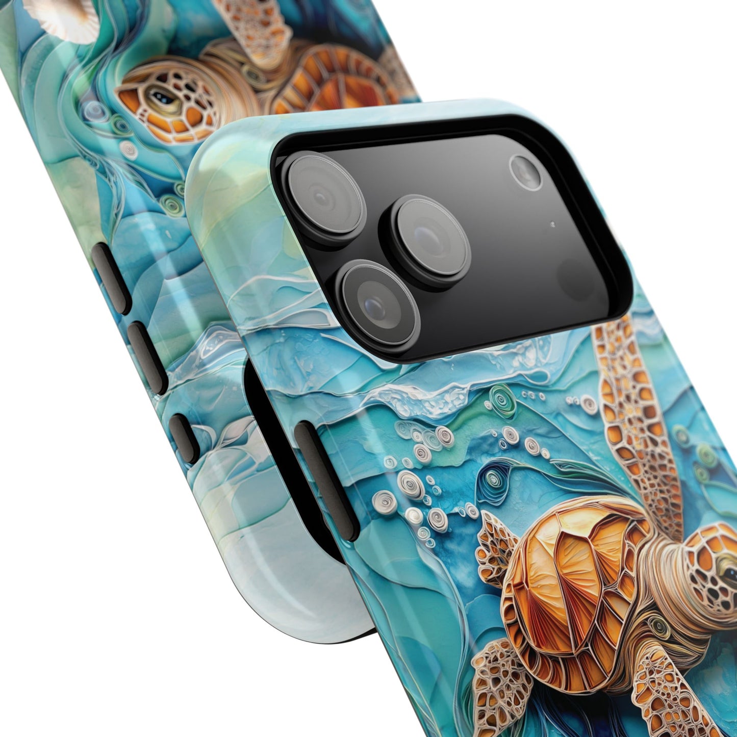 Turtle in The Sea Design iPhone Case