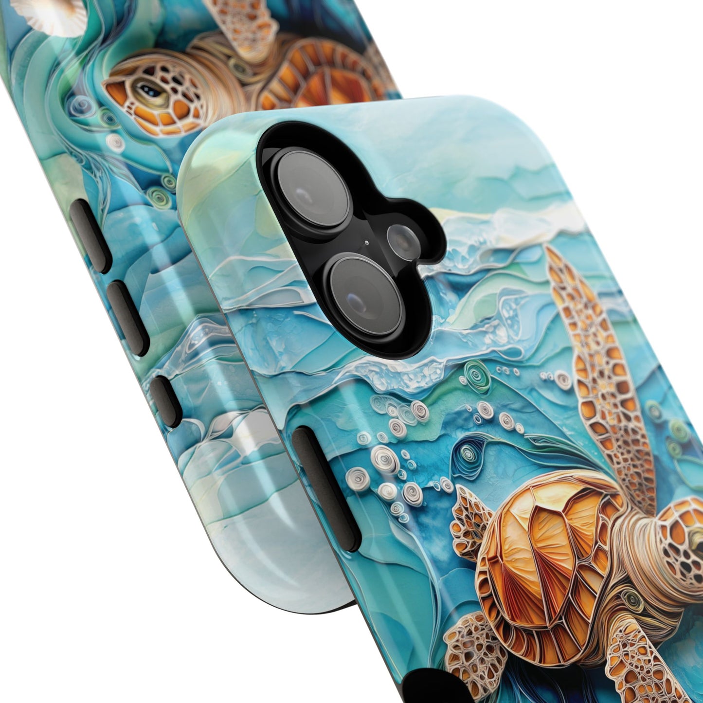 Turtle in The Sea Design iPhone Case