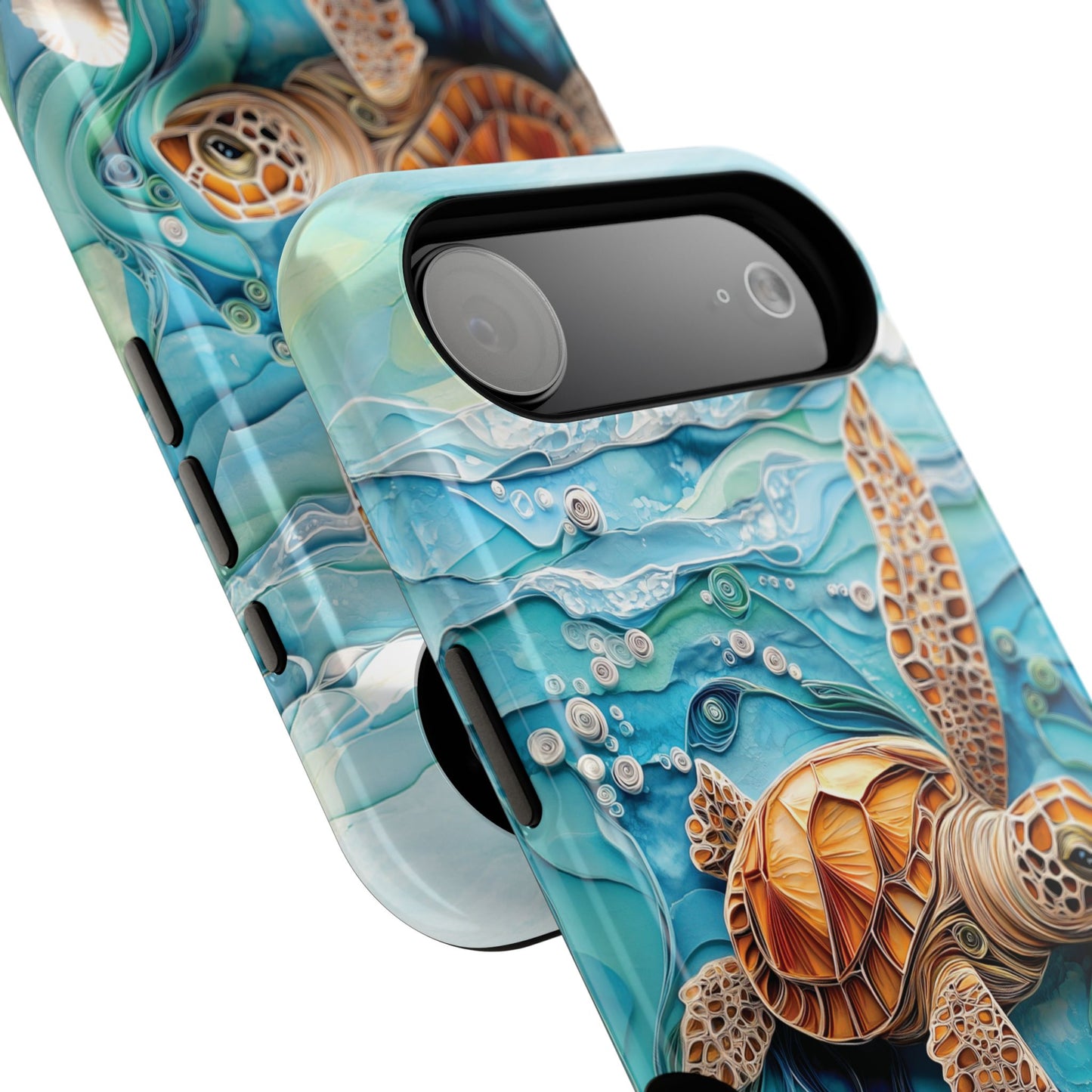 Turtle in The Sea Design iPhone Case