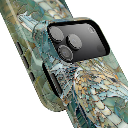Dragon Stained Glass Design iPhone Case
