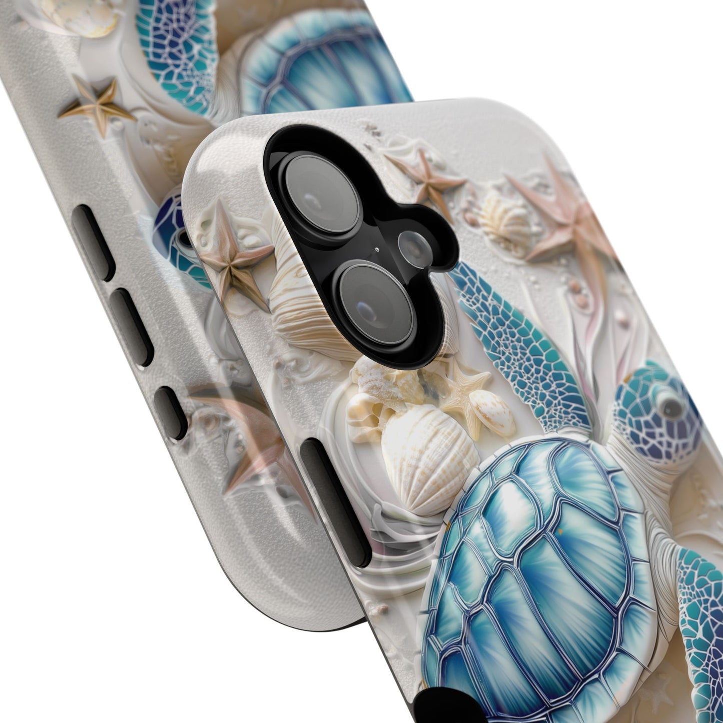 Turtle & Seashell Design iPhone Case