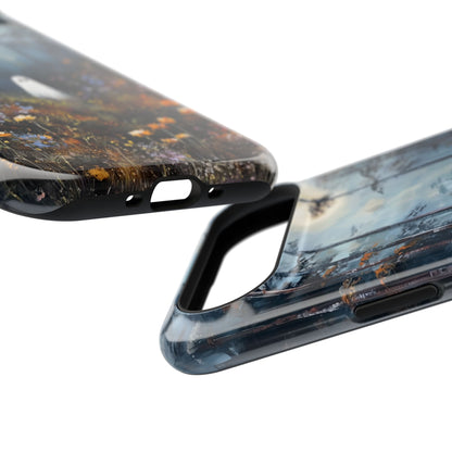 Ghost in Bloom Design iPhone Case