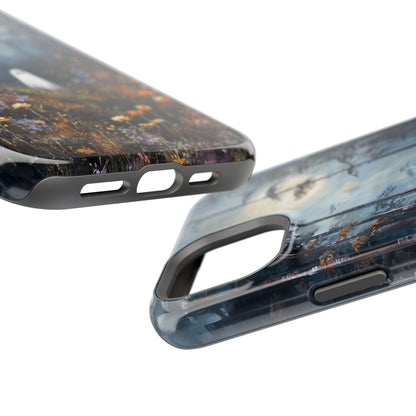 Ghost in Bloom Design iPhone Case