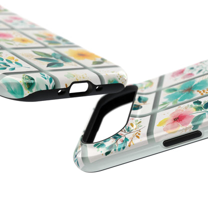Floral Mosaic Design iPhone Case