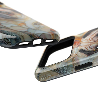 Pug Stained Glass Design iPhone Case
