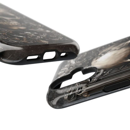 Gothic Skull Metalwork Design iPhone Case