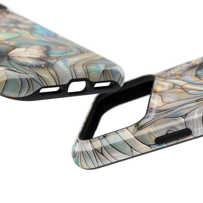 Butterflies Stained Glass Design iPhone Case
