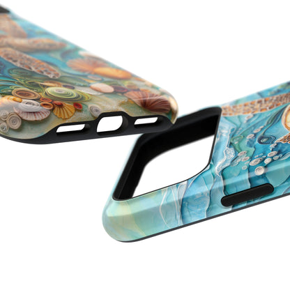 Turtle in The Sea Design iPhone Case